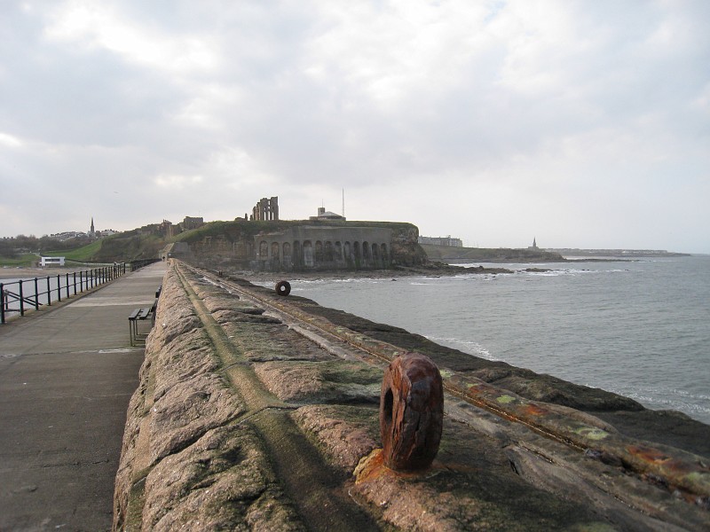 2011 UK England Newcastle  0210.jpg - A visit to Newcastle in the UK, April 2011. The first day was getting there, seeing downtown, shopping, "The Keep", the Grand Hotel, and the coast.